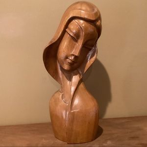 Beautiful Hand Carved Madonna